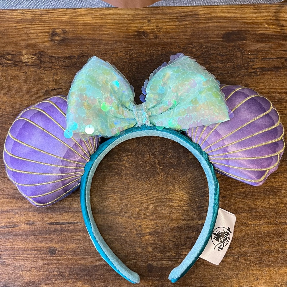 Disney Purple and Teal Mermaid Headband
